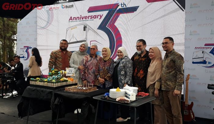 PO SAN rayakan ulang tahun yang ke-35 di Ancol, Jakarta Utara