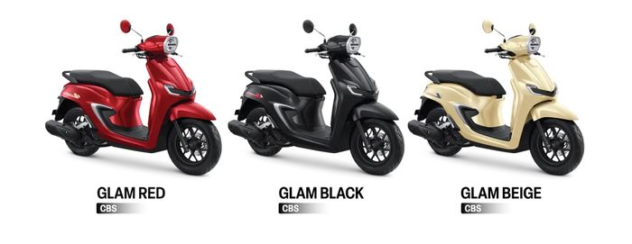 Pilihan warna Stylo 160 CBS