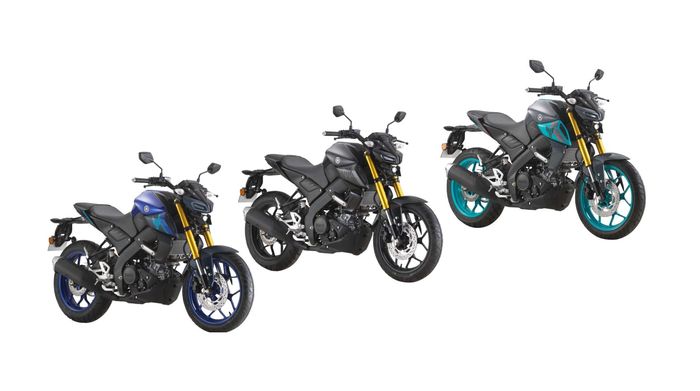 3 pilihan warna Yamaha MT-15 versi Malaysia