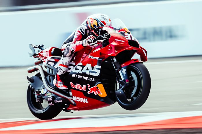 Top Speed GasGas RC16 tunggangan Pedro Acosta sama kencangnya dengan Ducati GP24 pacuan  Francesco Bagnaia