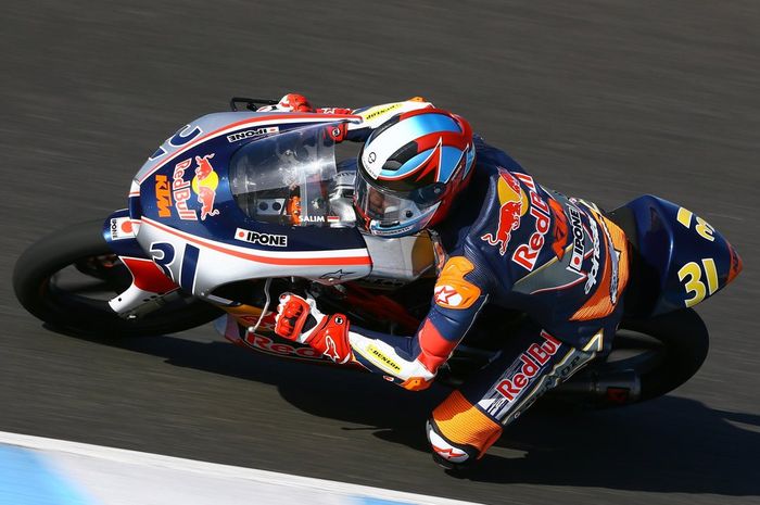 Ilustrasi pembalap asal Indonesia, Gerry Salim, di Red Bull Rookie Cup