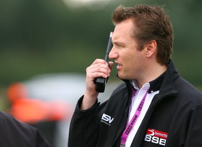 Stuart Higgs, salah satu pegawai penyelenggaraan MotoGP di Silverstone