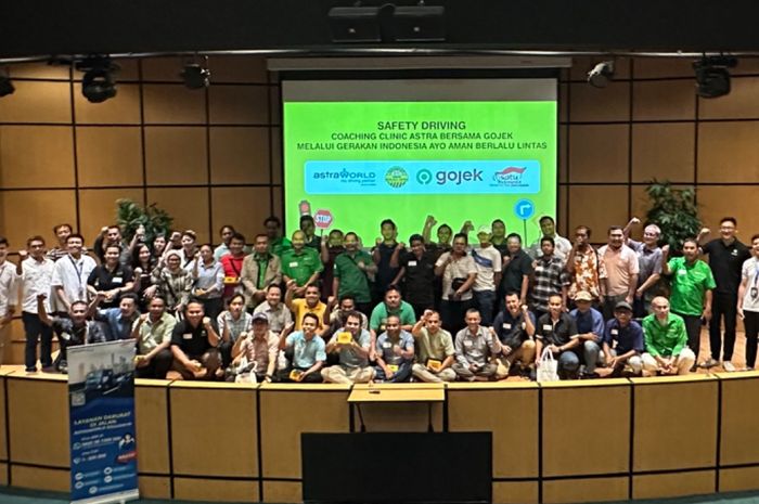 Bertempat di Auditorium Gedung AMDI PT Astra International, Sunter, Jakut (16/5/2024). Para mitra Gocar diundang untuk diberikan pelatihan terkait pentingnya keselamatan berkendara