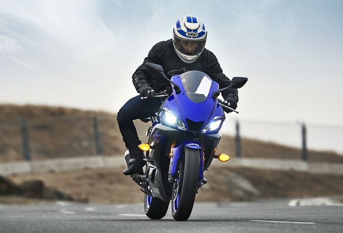 Yamaha R3 punya desain yang sama dengan R25