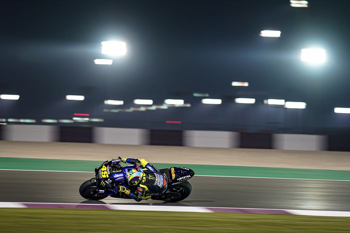 Valentino Rossi di sirkuit Losail, Qatar