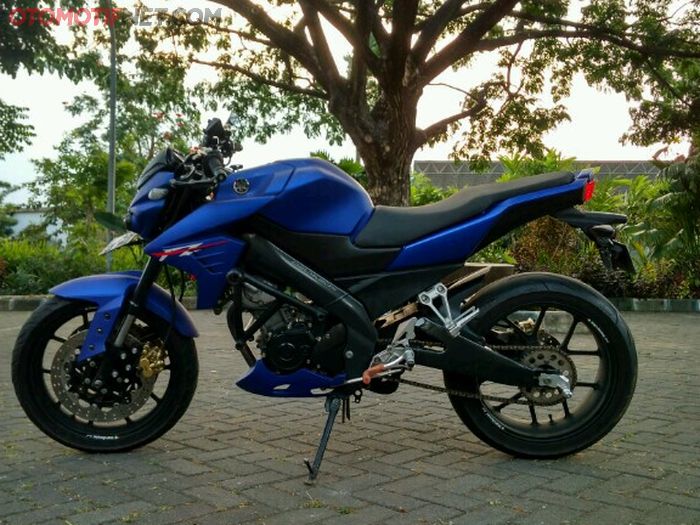 Pakai swing arm merek RD Racing wheelbase jadi molor 