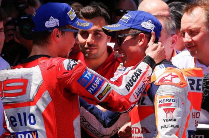 Jorge Lorenzo dan Marc Marquez