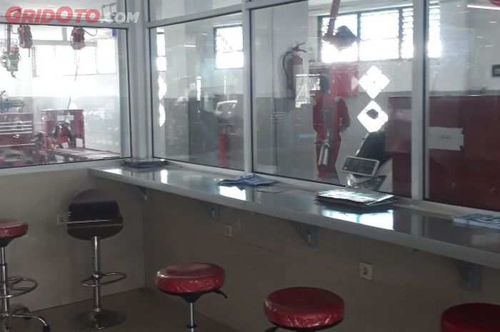 Ruang Tunggu Yamaha Harapan Motor Sudah Standar Yamaha Flagship Dealer