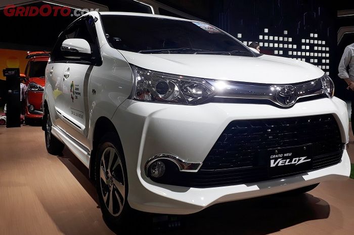 Toyota Avanza Veloz di pameran otomotif, Kemayoran