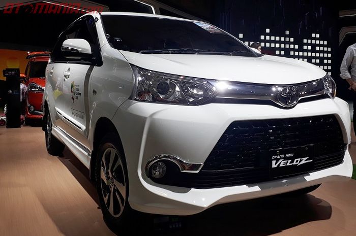 Avanza Veloz di pameran otomotif di Kemayoran