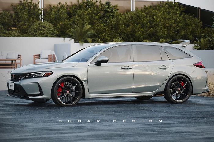 Render Honda Civic Type R Sport Wagon