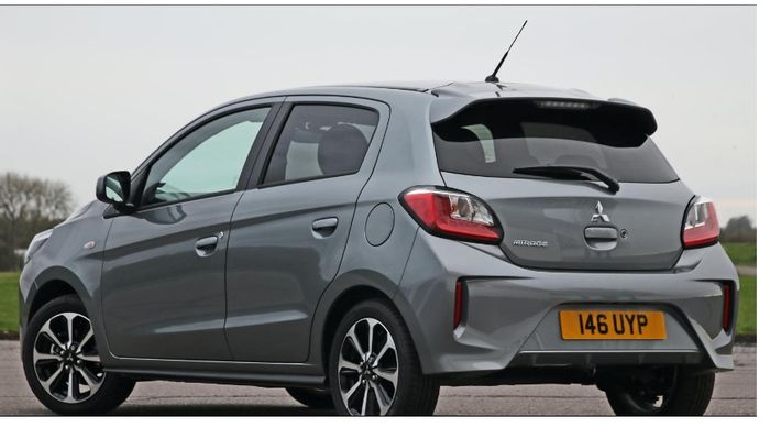 Desain buritan Mirage terbaru