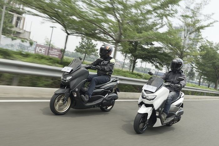 All New Yamaha Nmax 155 Connected/ABS  memiliki handling yang lebih nyaman serta lincah.