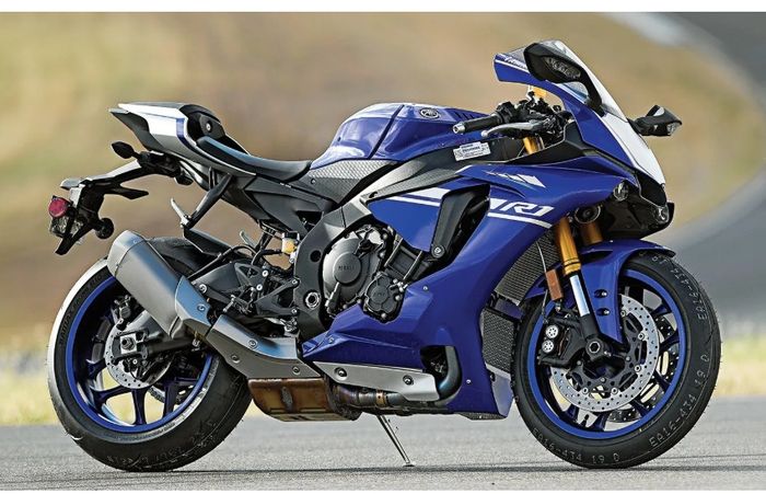 Yamaha R1 adalah motor yang kelasnya sedikit di bawah Yamaha R1M