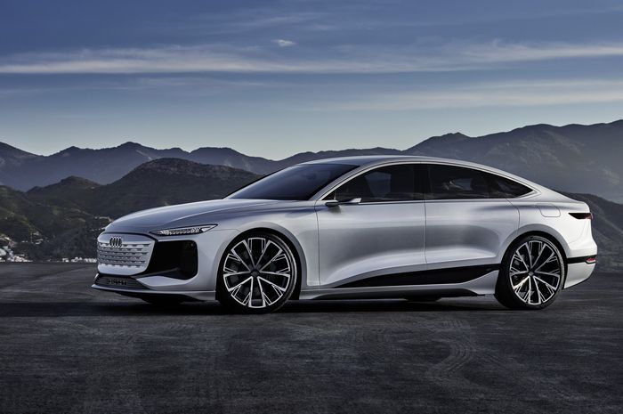 Mobil listrik konsep Audi A6 e-tron