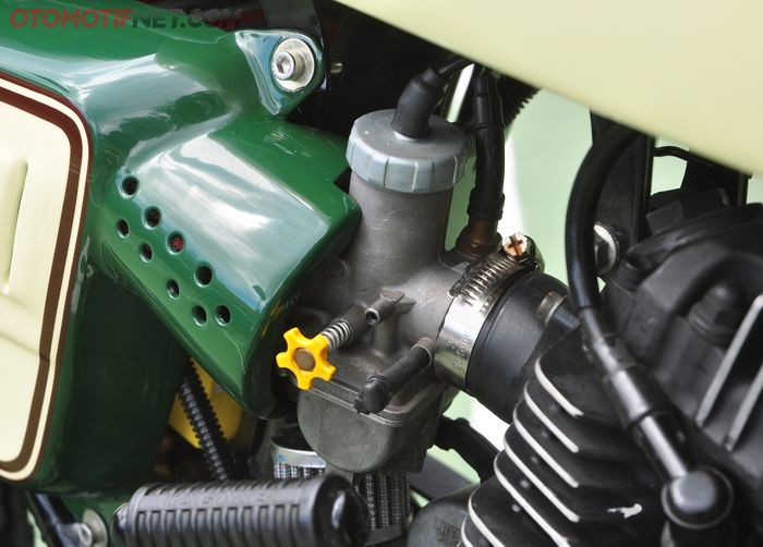 Karburator Keihin PE28 terpasang di mesin Honda Tiger Revo, biar tarikan lebih responsif