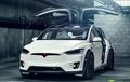 Sangarnya Tesla Model X, Efek Body Kit Gambot dan Pelek Multi Palang