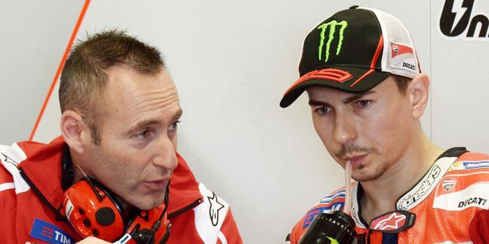 Cristian Gabarrini dan Jorge Lorenzo