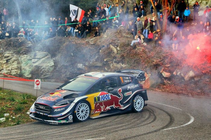 Posisi teratas Sebastien Ogier tidak tergoyahkan sejak hari pertama reli Korsika, Perancis