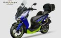 Modifikasi Yamaha Lexi Touring, Warna Stabilonya Jadi Perhatian