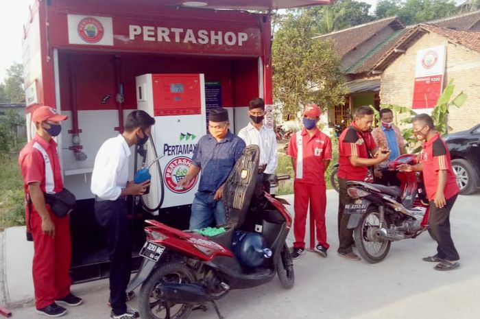 Di wilayah Provinsi Lampung telah beroperasi 11 unit Pertashop