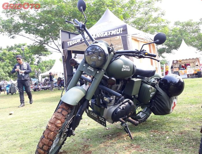 Royal Enfield Classic 500 milik salah satu anggota komunitas RORI