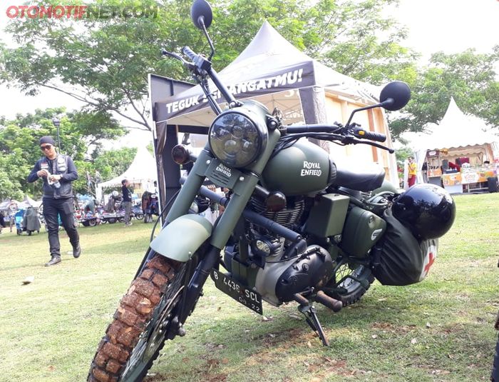 Royal Enfield Classic 500 milik salah satu anggota komunitas RORI