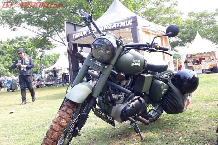 Royal Enfield Classic 500 milik salah satu anggota komunitas RORI