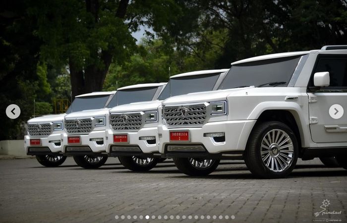 Desain bodinya mengotak khas SUV