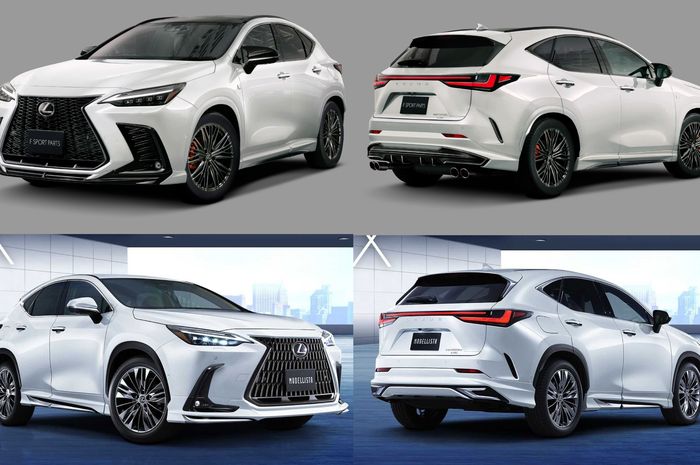 Modifikasi Lexus NX ala 2 in-house tuner TRD dan Modellista