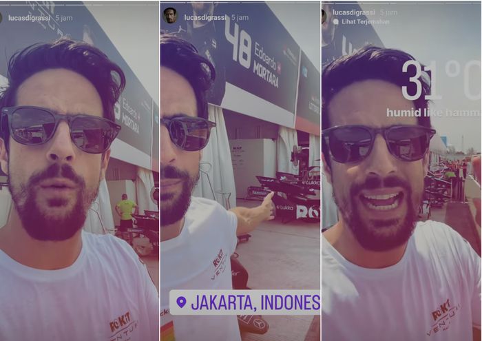 Lucas Di Grassi juga mengungkap soal panasnya cuaca di Sirkuit Ancol yang bisa menjadi kendala saat balapan Formula E Jakarta 2022