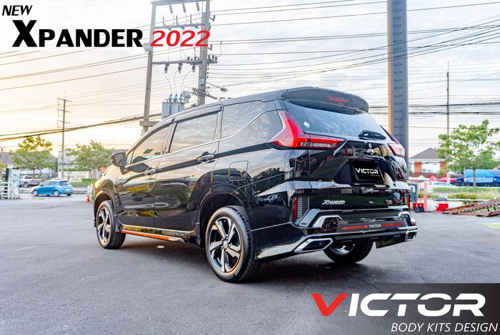 Modifikasi Mitsubishi New Xpander tampil sporty pakai body kit Victor, Thailand