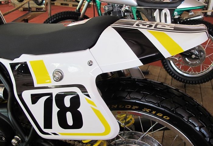 Buritan khas flat track dari plat galvanis