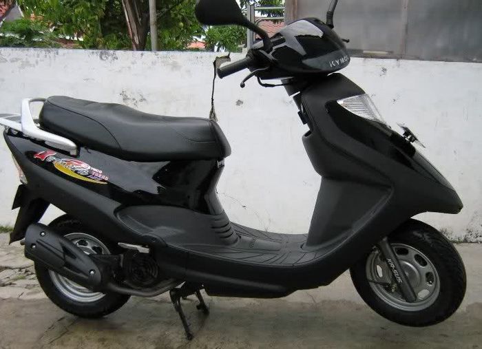 Tipe membeli motor matik Kymgo seken.