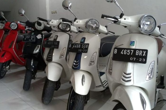 Tips beli motor Vespa matik seken.