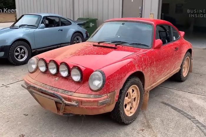 Restomod Porsche 911 lawas dengan gaya off-road