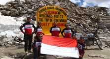 Riding Ke Himalaya, Darius Punya Misi Sosial Bangun Sekolah Bersama TOP 1