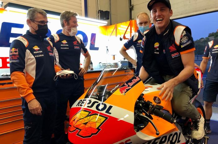 Pol Espargaro belum puas dengan hasil yang diraih dalam debutnya untuk tim Repsol Honda di MotoGP 2021