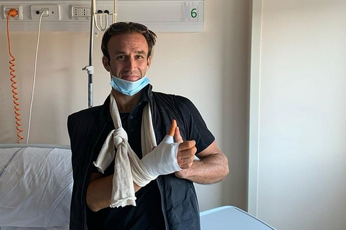 Johann Zarco sukses menjalani operasi patah tulang skafoid pergelangan tangan kanannya