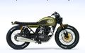 Kawasaki W175 Ban Gambot, Pakai USD Warna Retro, Aura Racing Keluar