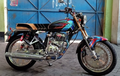 Honda CB Lawas Siluman Honda Mega Pro, Bodi Dan Kaki-kakinya Totalitas