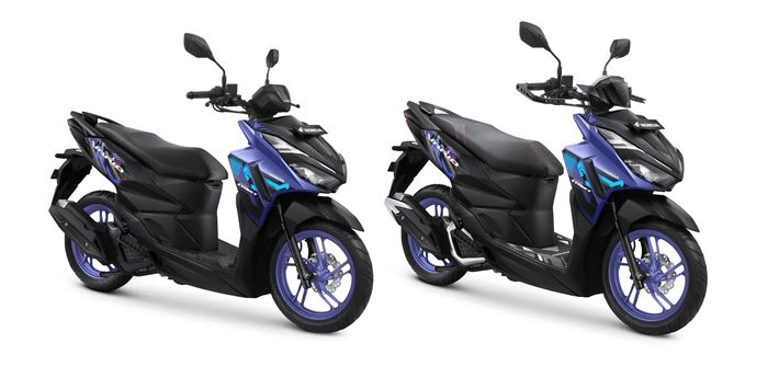 Vario 125 Street tanpa aksesori dan dengan aksesori