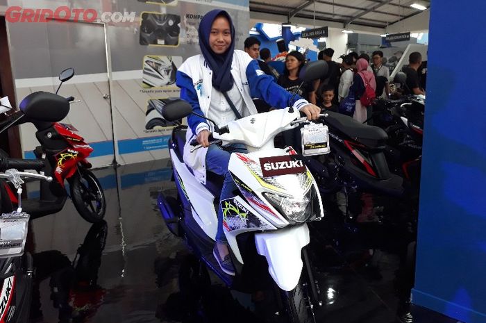 Jilan Nabilah jadi pemilik pertama Suzuki Nex II di Indonesia