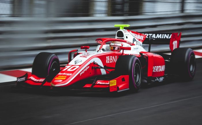 Sean Gelael akan jalani start dari posisi enam race 1 F2 Monako 2019 hari Jumat