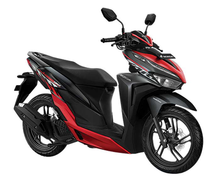 Honda Vario 150 Sporty Black Red