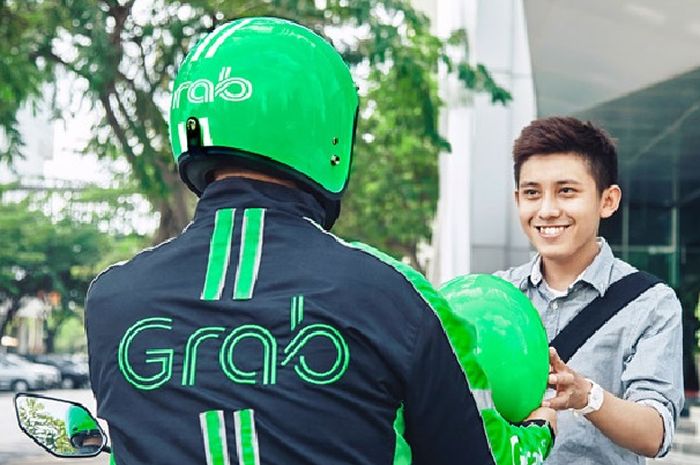 Ilustrasi Grab Bike.