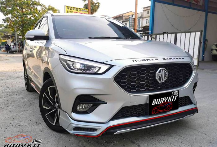 Tampilan depan modifikasi MG ZS facelif garapan Siam Bodykit