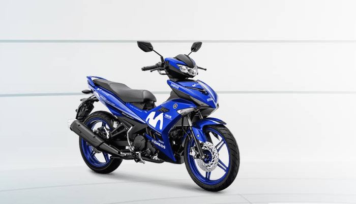Yamaha MX King 150 dengan livery Movistar Yamaha MotoGP musim 2018
