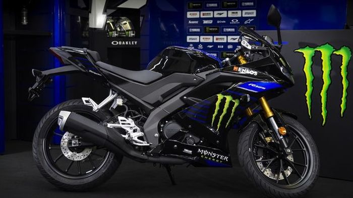 Yamaha All New R125 dengan livery Monster Energy Yamaha MotoGP
