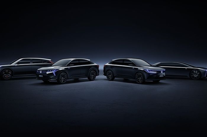 Honda e:N series untuk pertama kali diperkenalkan di dunia di event Auto Shanghai 2023